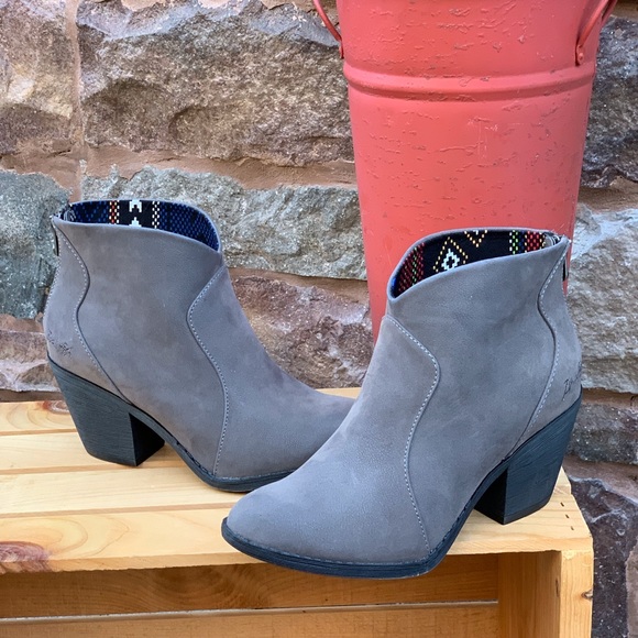 Blowfish Shoes - ✨BLOWFISH SCHLOSS GRAY ANKLE BOOTS NWOT 7.5✨